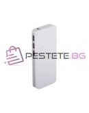 Външна батерия 10000mah 3x USB и LED фенерче